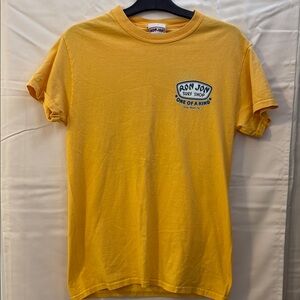 Ron Jon Golden Yellow Short Sleeve Tee